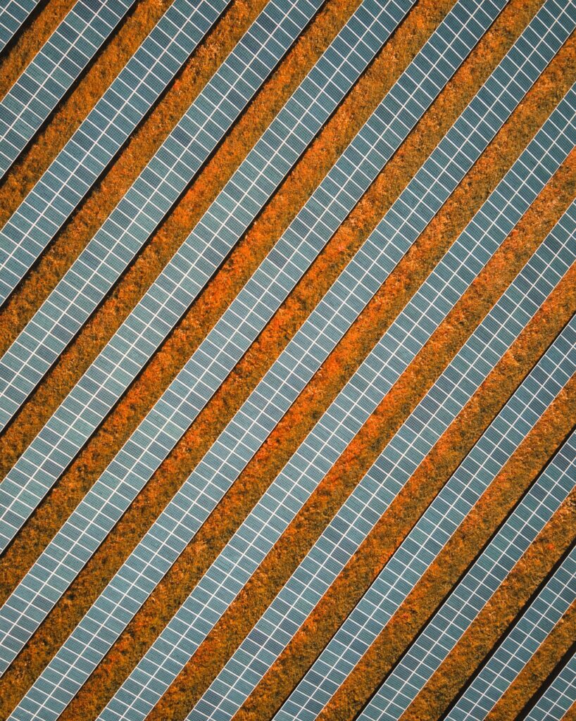 solar, solar field, solar system, photovoltaic, solar energy, solar panel, solar cells, energy, solar power, electricity, energy transition, photovoltaic system, nature, power generation, renewable, sun, technology, environment, light, power supply, voltage, turn, drone, aerial view
